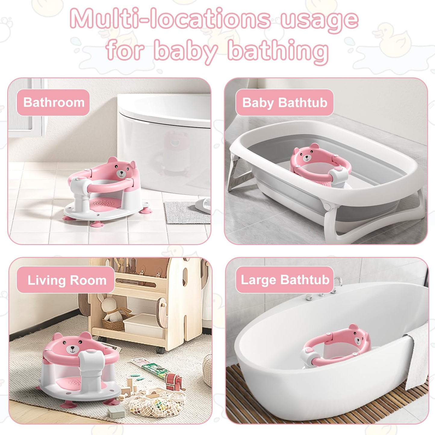LittleCub Baby Bath Support Seat
