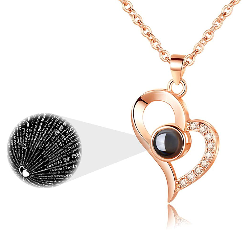 I Love You Ornament Necklace