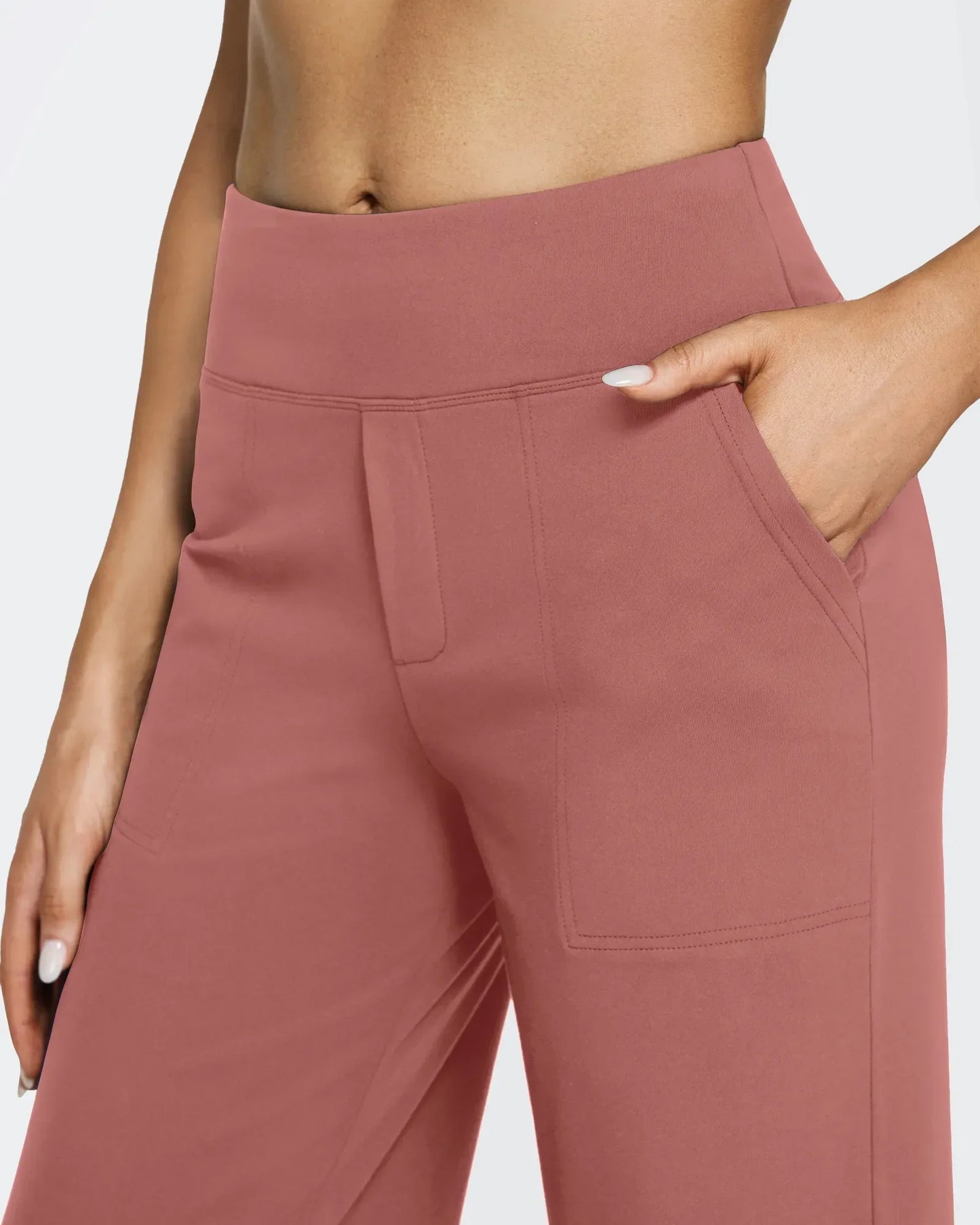 EverGoing Loose High-Waist Business Casual Pants
