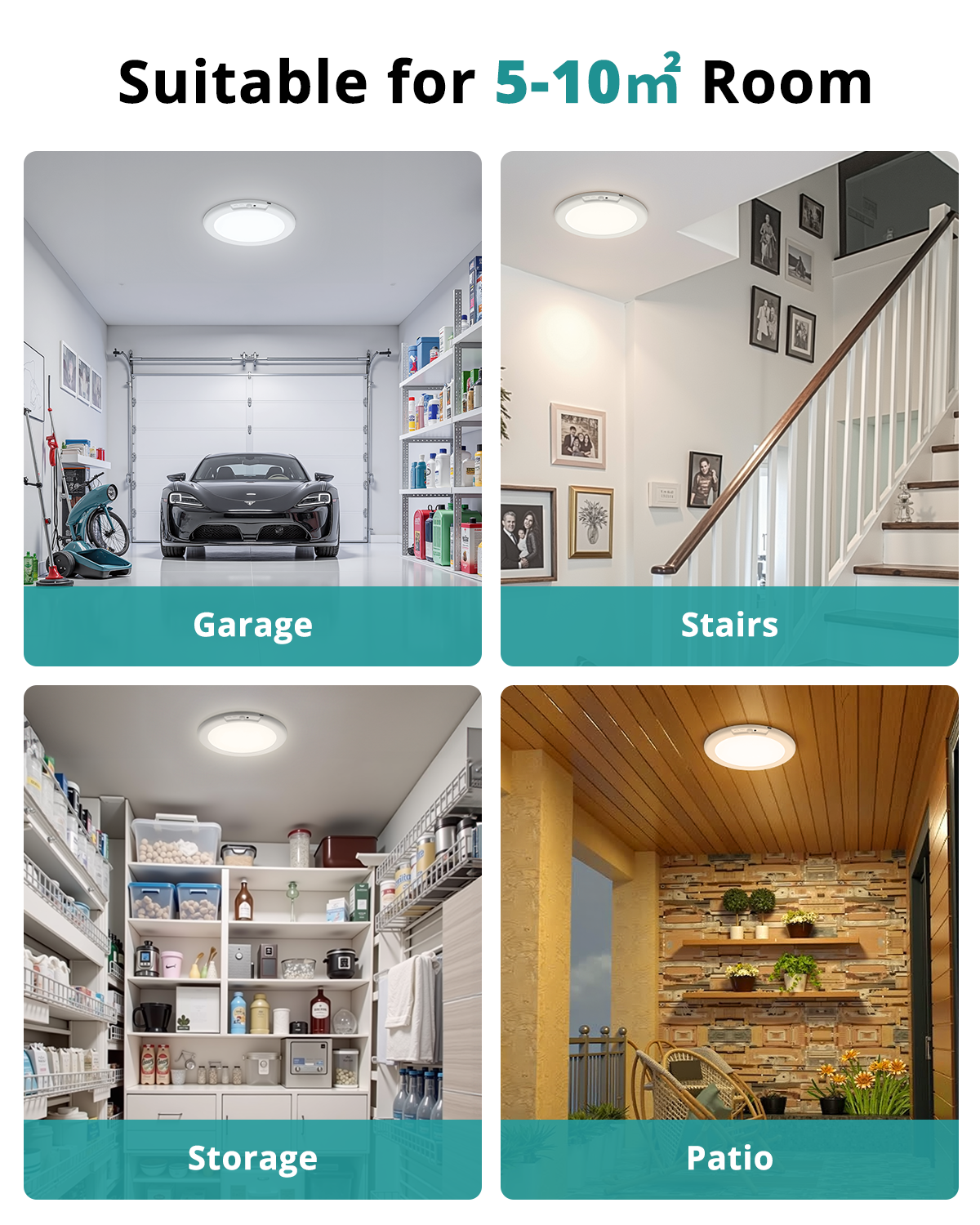 MotionGlow™ Ceiling Light