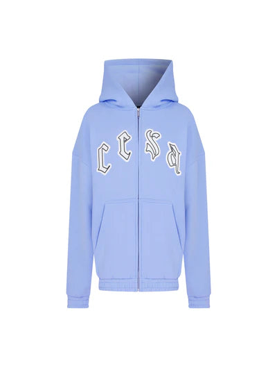 DOUBLE ZIPPER "GREY-MELANGE"