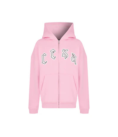 DOUBLE ZIPPER "GREY-MELANGE"