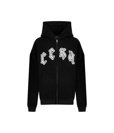 DOUBLE ZIPPER "GREY-MELANGE"