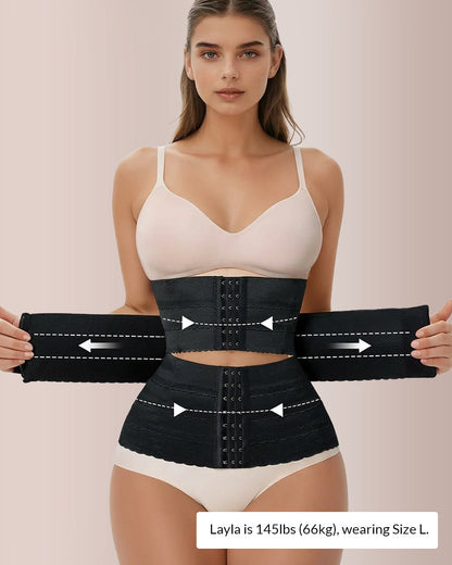 CurveLock 3-Row Adjustable Waist Trainer