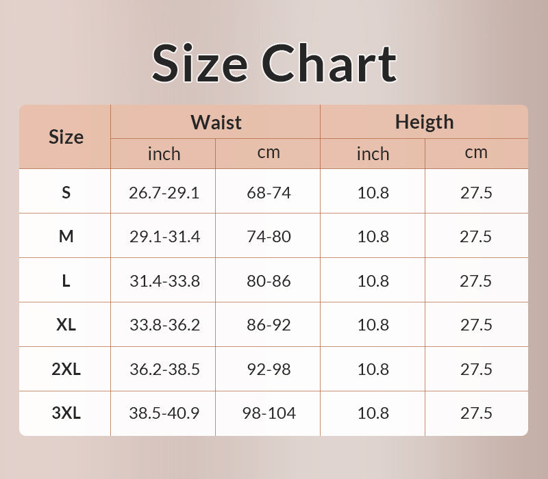 CurveLock 3-Row Adjustable Waist Trainer