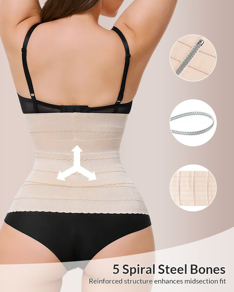 CurveLock 3-Row Adjustable Waist Trainer