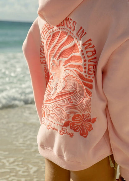 WaveChase™ Surf Graphic Hoodie