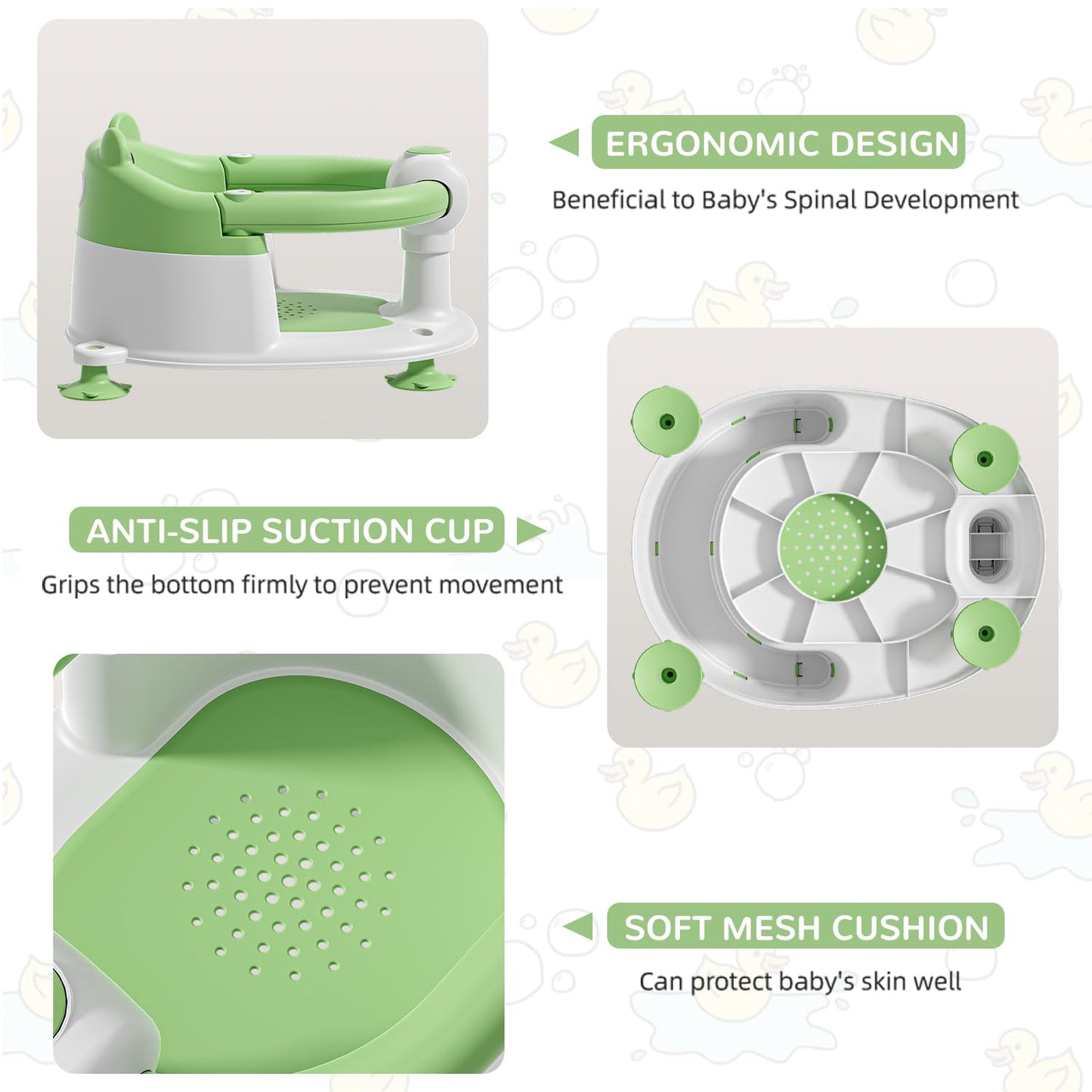 LittleCub Baby Bath Support Seat