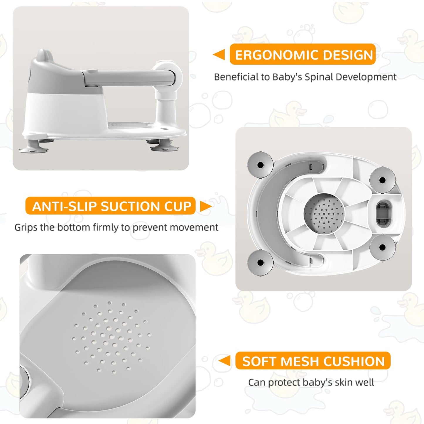 LittleCub Baby Bath Support Seat