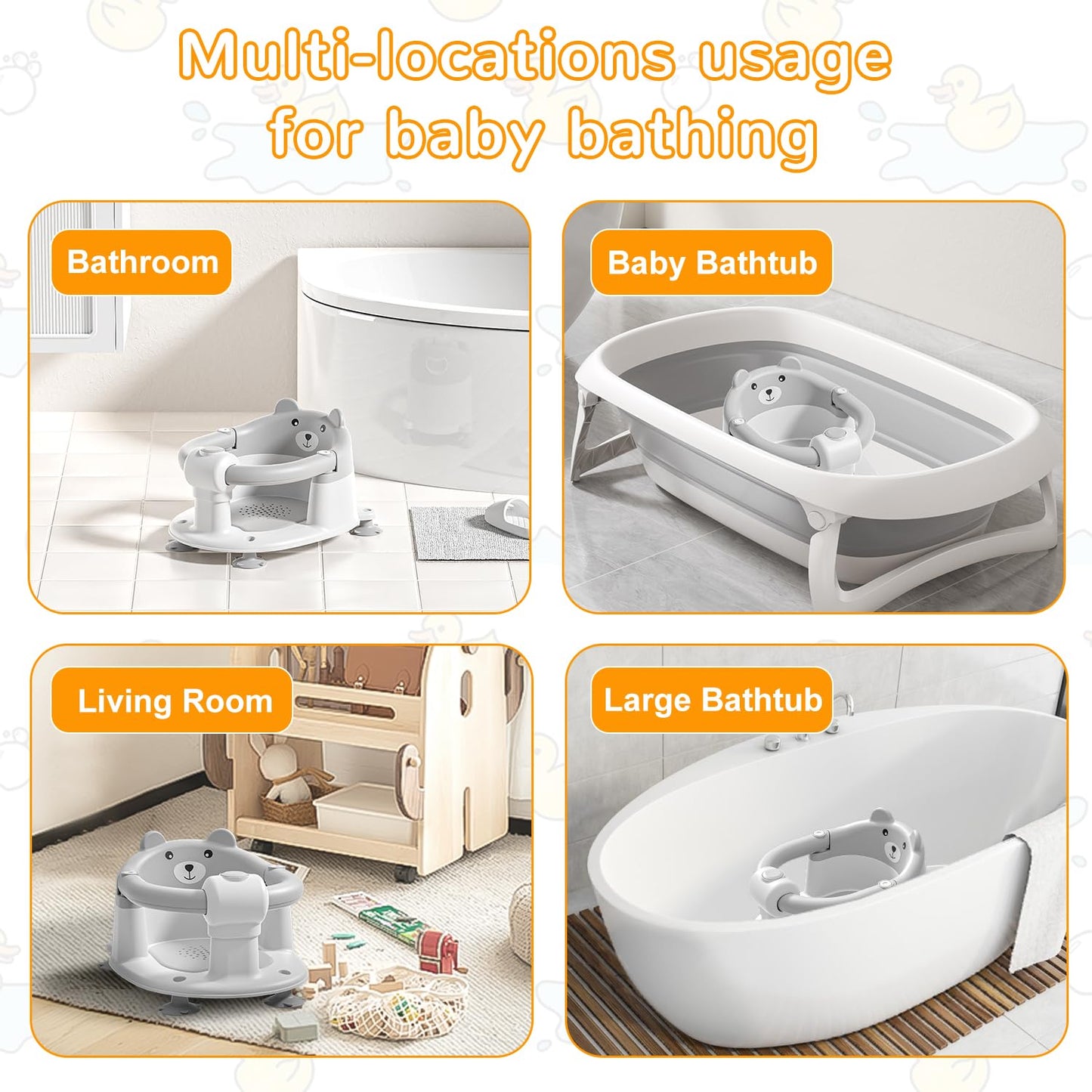 LittleCub Baby Bath Support Seat