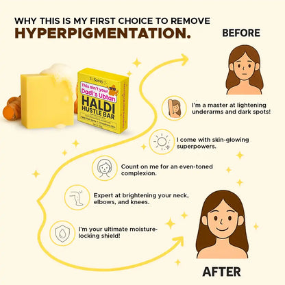 The Haldi Hustle Turmeric Bar