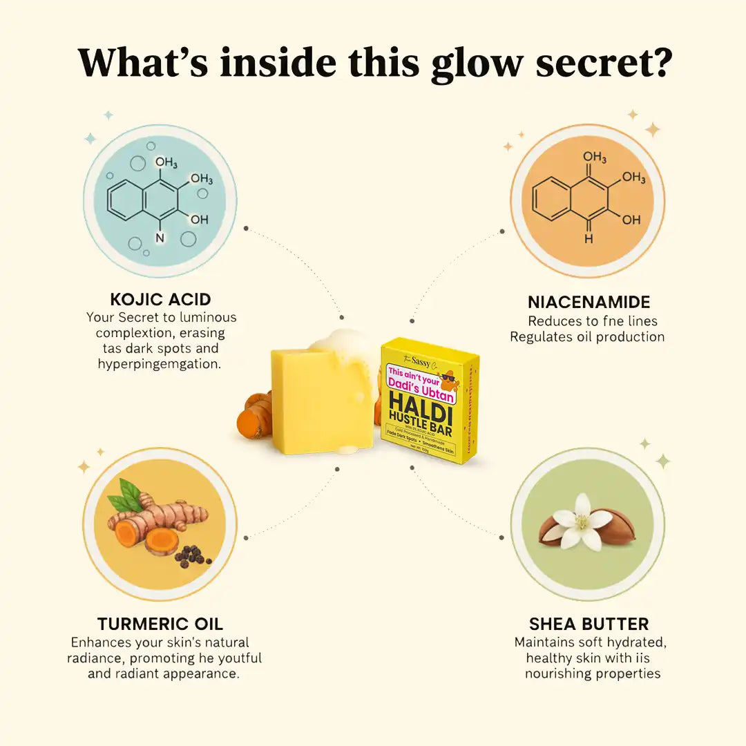 The Haldi Hustle Turmeric Bar