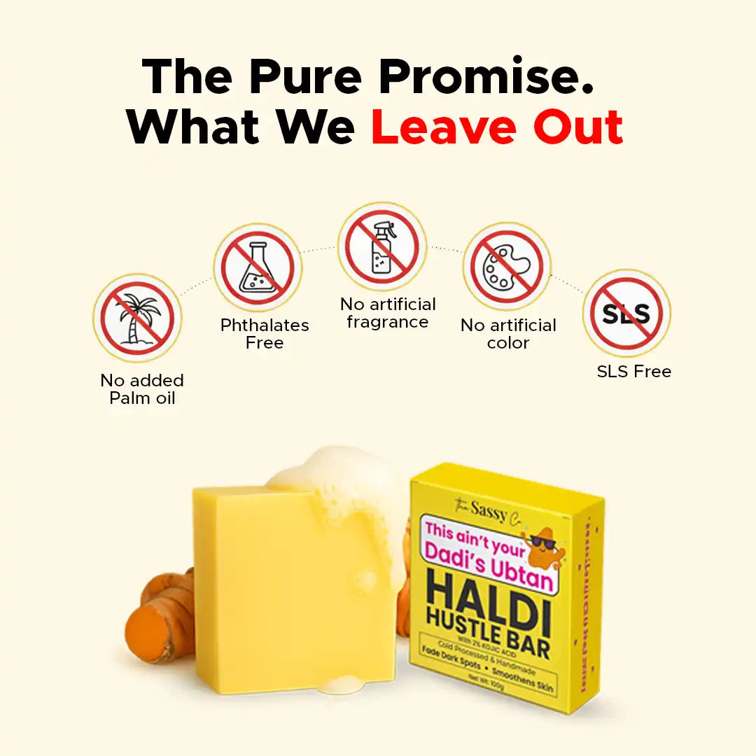 The Haldi Hustle Turmeric Bar