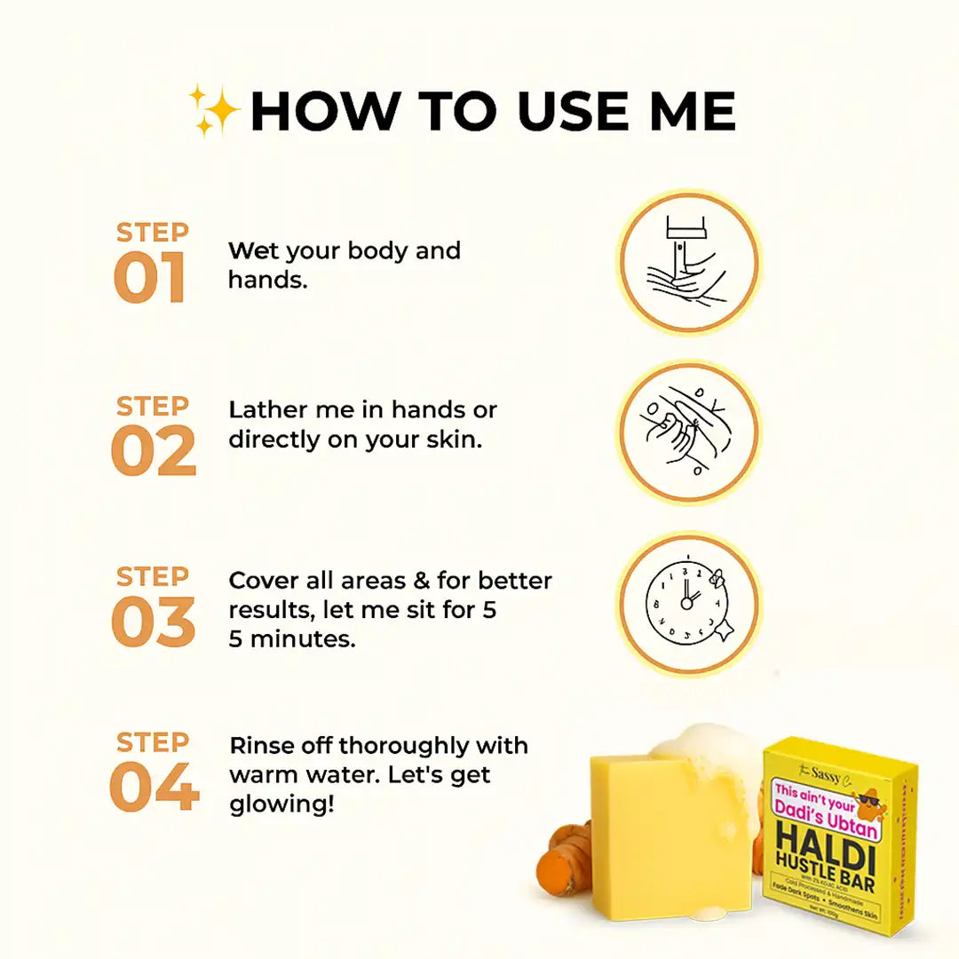 The Haldi Hustle Turmeric Bar