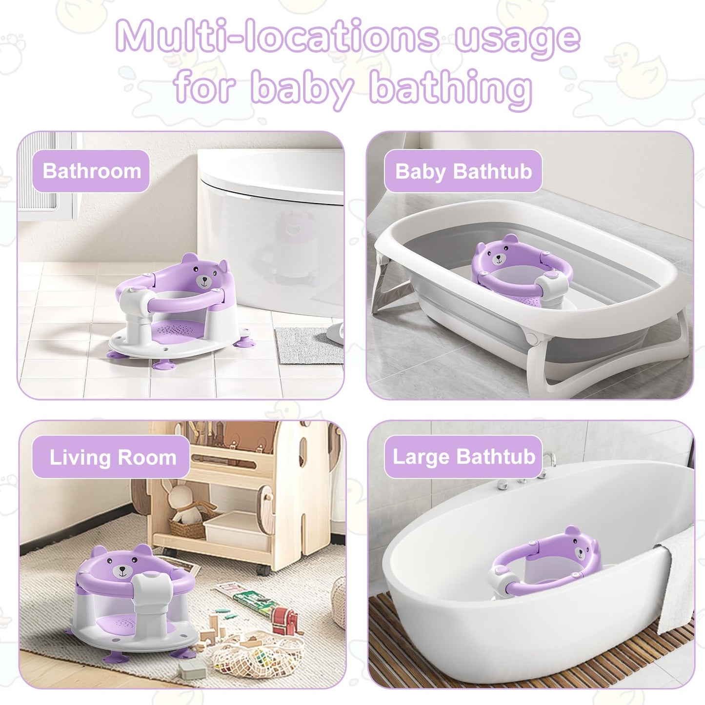 LittleCub Baby Bath Support Seat