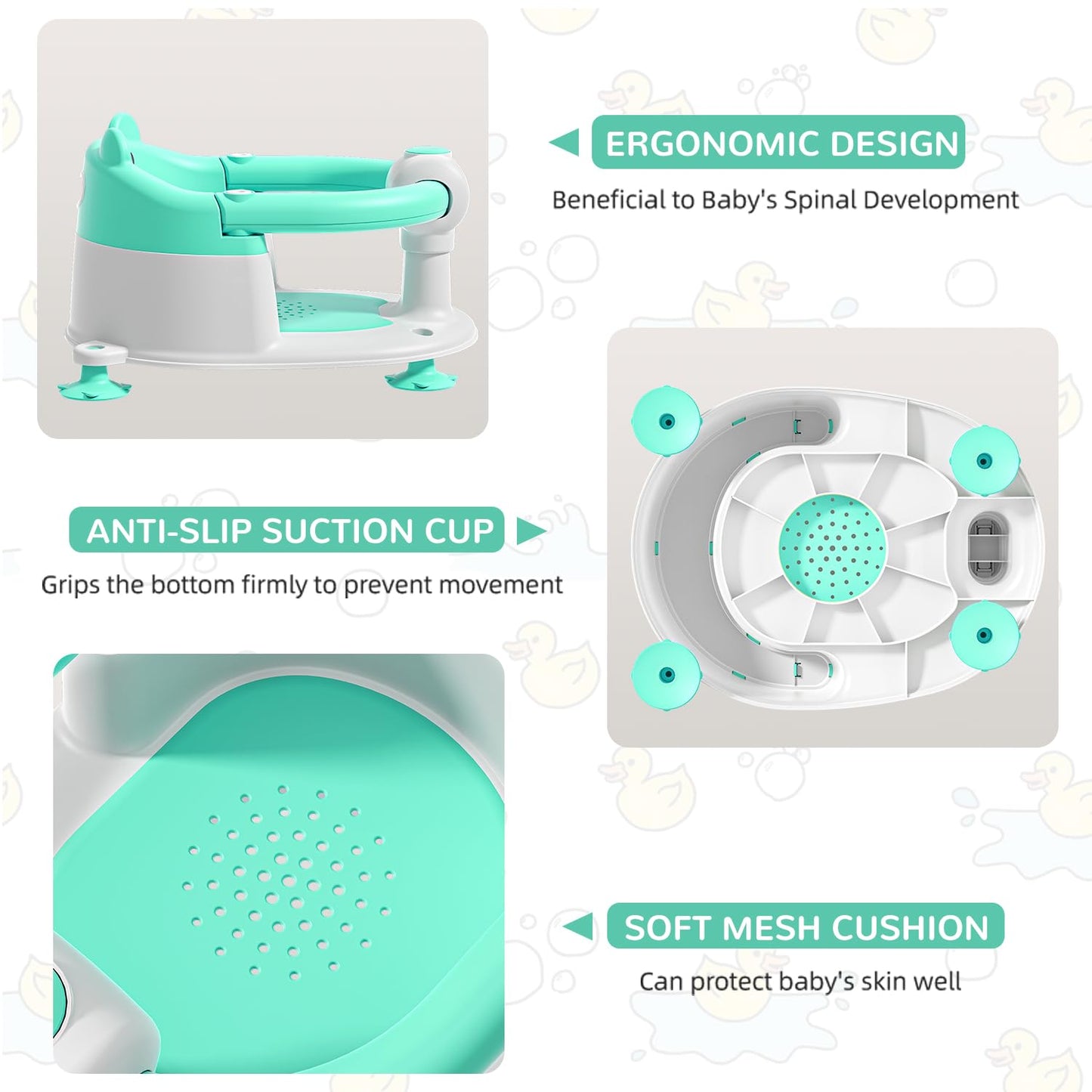 LittleCub Baby Bath Support Seat