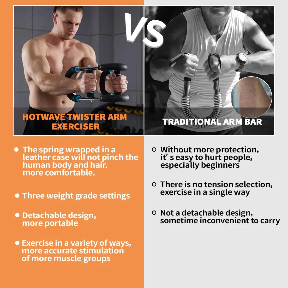 PowerTwist™ Arm Exerciser Bar