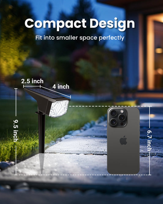 EverGlow Solar Landscape Spotlight