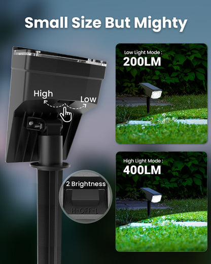 EverGlow Solar Landscape Spotlight