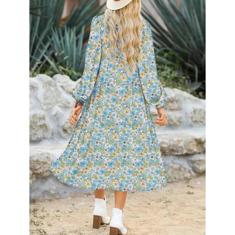 ThrowOnPretty™ Boho Midi Dress