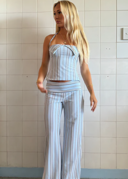 The Sophie Striped Two Piece