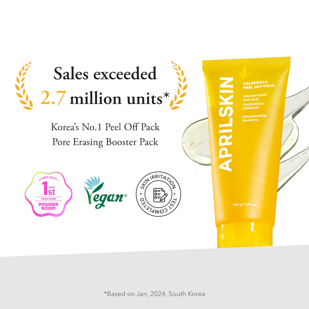 The VIRAL Calendula Peel Off Mask