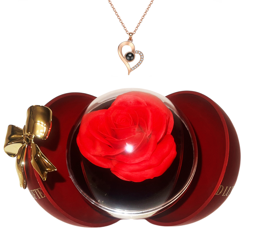 I Love You Ornament Necklace