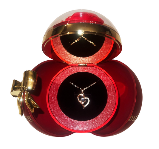 I Love You Ornament Necklace